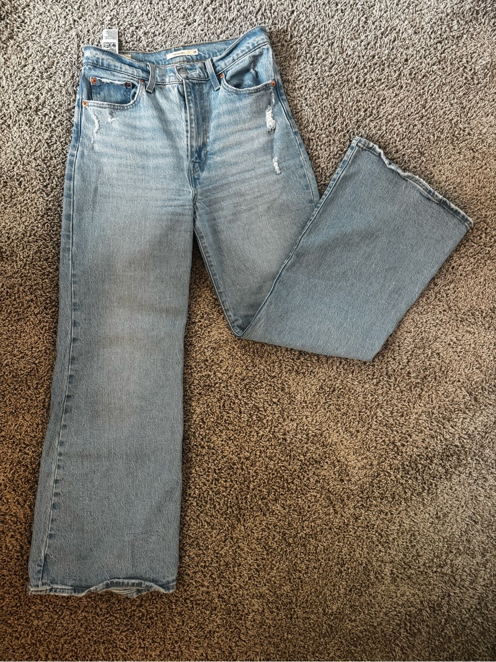 Levi's Light Blue Bootcut Jeans - Faded Wash